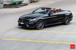 Mercedes-Benz C-Class Cabriolet on Vossen Wheels (VFS10) 2017 года
